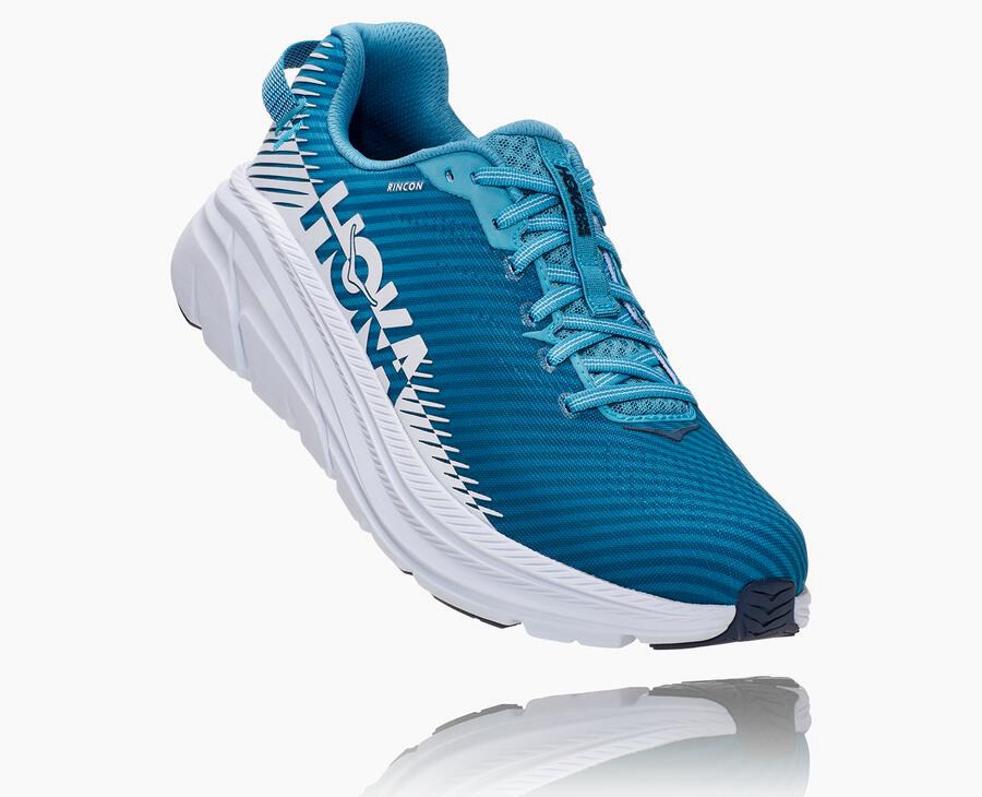 Hoka One One Tenisky Panske Modre/Biele - Rincon 2 - 76053-USMP